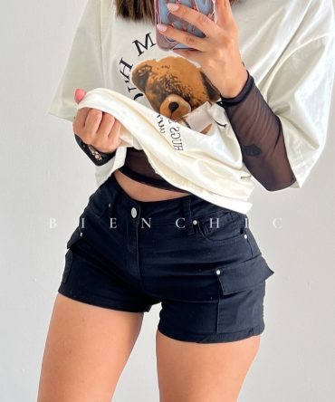 Short Negro Alessia
